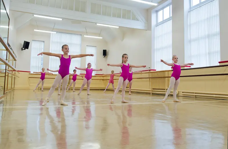 JA Ballet centre 2nd position