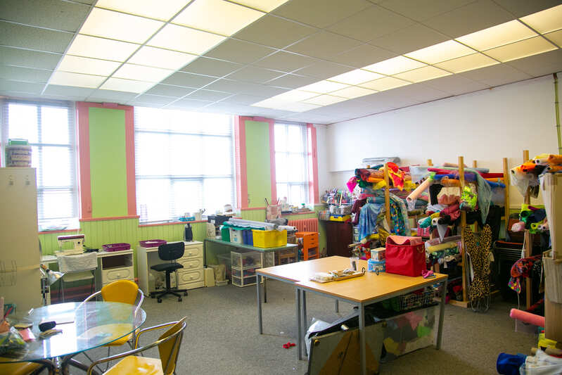 Sewing room