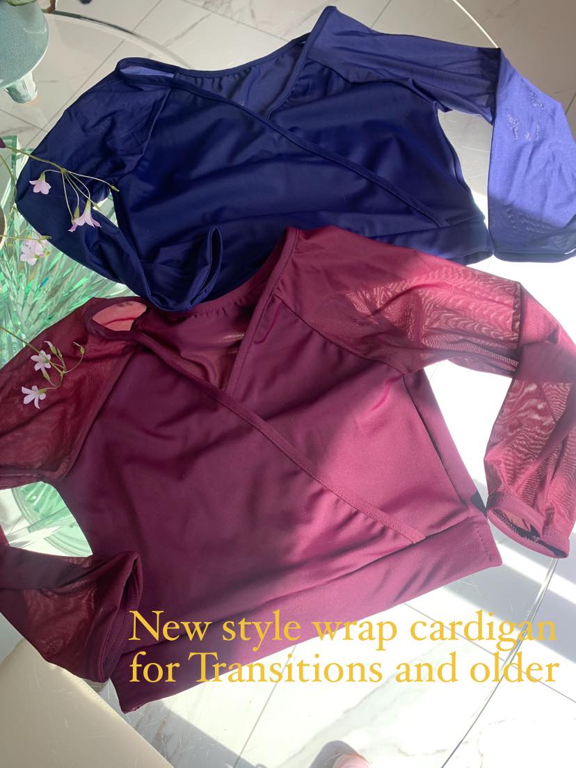 TDS Dansez uniform crossover cardigan Seniors and Prefects