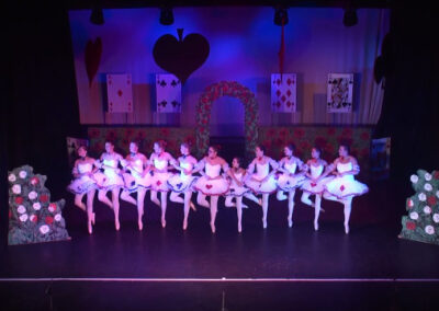 ballerina in white attire