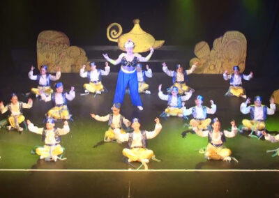kids in yellow attires