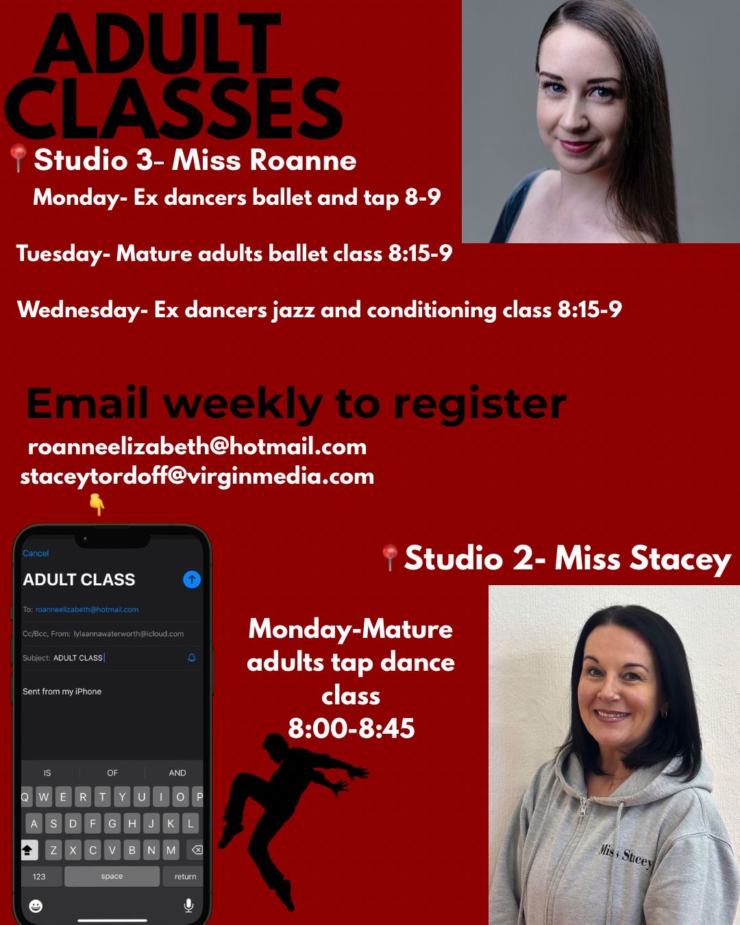 Adult classes ad