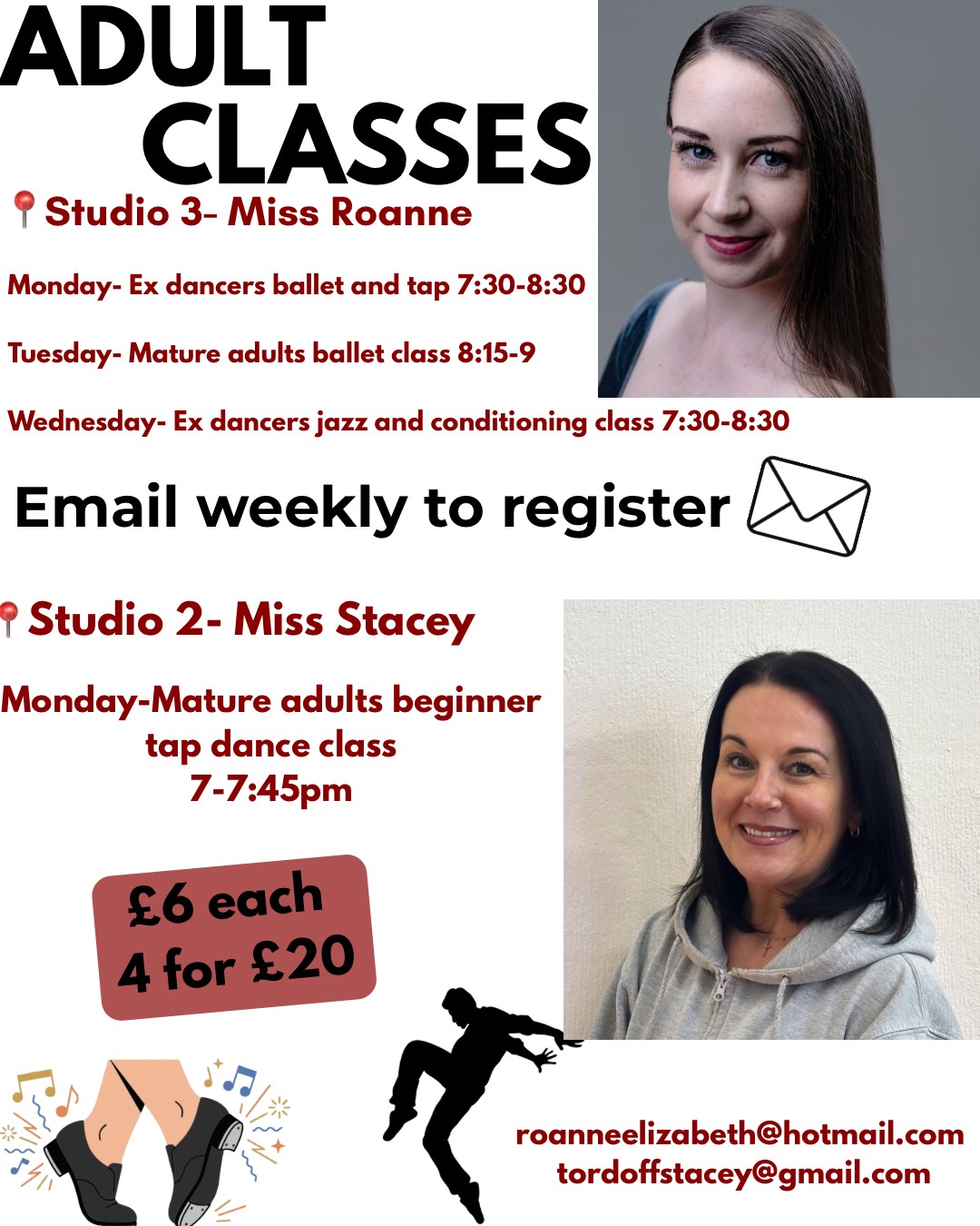 Adult classes Sep 26 Adult classes Sep 26